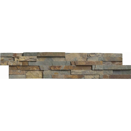 Gold Rush Ledger Panel SAMPLE Natural Quartzite Wall Tile